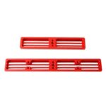 Angeleyes 180mm Length 180x6.5mm Bar Shaped Hole Dovetail Board can Through M6 1/4 Inches Screws Black & Red Color