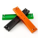 Agnicy 210x43mm Dovetail Plate Astronomical Telescope Accessory Connection Plate Orange Black Green for Small Black 8SE
