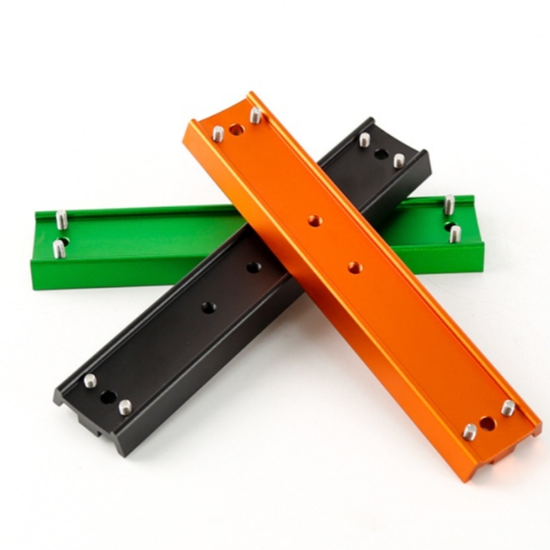 Agnicy 210x43mm Dovetail Plate Astronomical Telescope Accessory Connection Plate Orange Black Green for Small Black 8SE