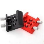 Agnicy Flat Bottomed Starfinder Base Dovetail Groove Plate 1/4 Thread Modified Metal Astronomical Telescope Accessories