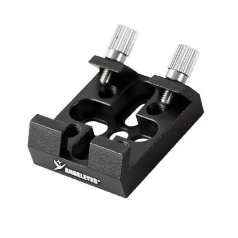Angeleyes 39x43.8mm 60 Degree Sinking Cross Base Dove Tail Groove Star Seeking Guide Rail Clamp Astronomical Telescope Accessory
