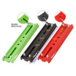 Agnicy 4 Screws Positioning Dovetail Plate 180mm Equatorial Instrument Holding Clamp Quick Installation Board Red Black Green