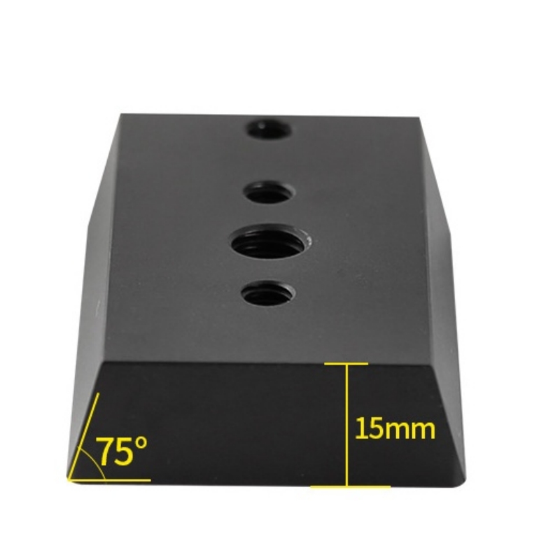 Agnicy 65mm Narrow Gauge Dove Tail Plate with Large Field Dimension Dove Tail Plate Astronomical Telescope Accessories