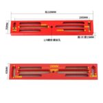 Agnicy 9 Inches 36x228mm Multifunctional Guide Mirror Dovetail Plate Dovetail Slot Astronomical Telescope Accessories