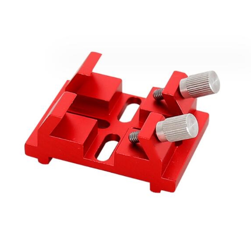 Agnicy Widening Bridge Cross Starfinder Base Dovetail Slot 39x54mm Astronomical Telescope Accessories Red & Black Color
