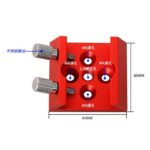 Agnicy Flat Bottomed Starfinder Base Dovetail Groove Plate 1/4 Thread Modified Metal Astronomical Telescope Accessories
