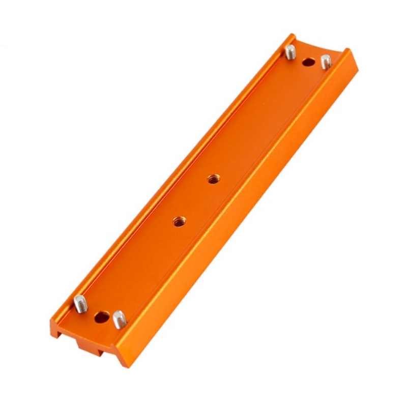 Agnicy 210x43mm Dovetail Plate Astronomical Telescope Accessory Connection Plate Orange Black Green for Small Black 8SE