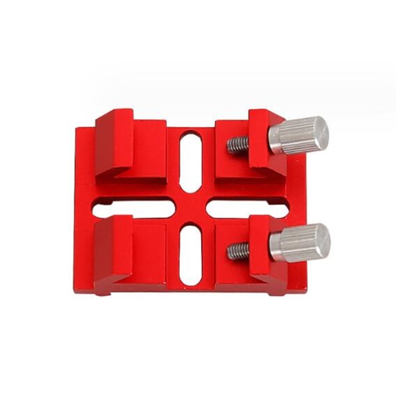 Agnicy Widening Bridge Cross Starfinder Base Dovetail Slot 39x54mm Astronomical Telescope Accessories Red & Black Color