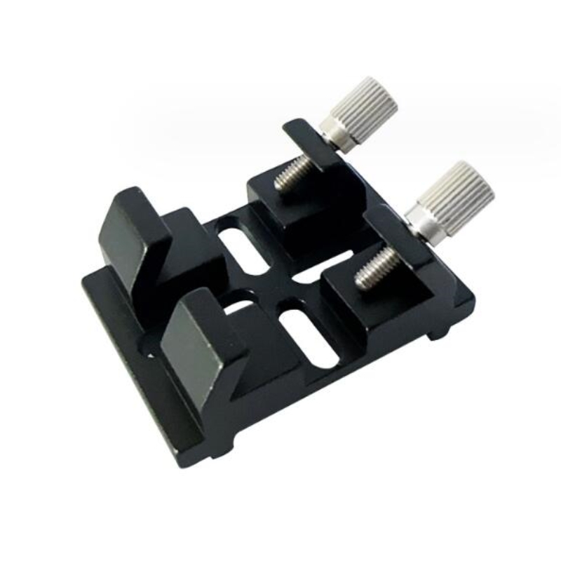 Agnicy Widening Bridge Cross Starfinder Base Dovetail Slot 39x54mm Astronomical Telescope Accessories Red & Black Color