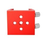 Agnicy Flat Bottomed Starfinder Base Dovetail Groove Plate 1/4 Thread Modified Metal Astronomical Telescope Accessories